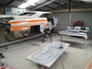 Many parts ready for colour!