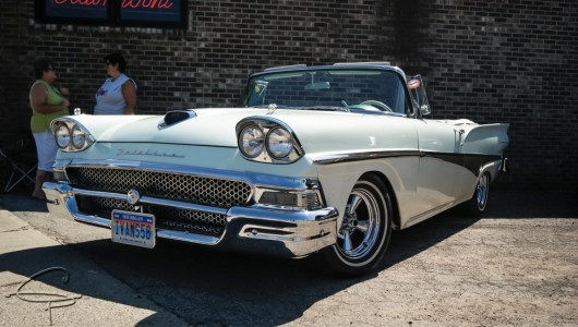 1958 Fairlane convertible, built for cruising,