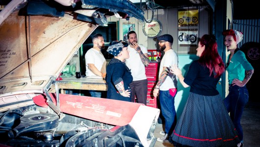 friends, garage, clubs