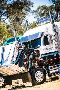 custom freightliner, castlemaine truck show, freightliner
