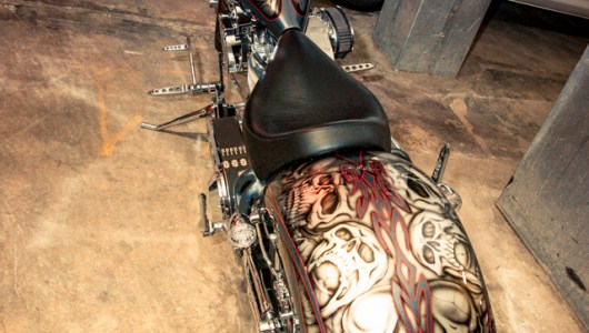custom harleys, airbrush bikes