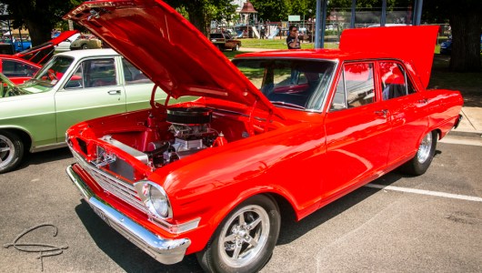 chevy nova, red cars