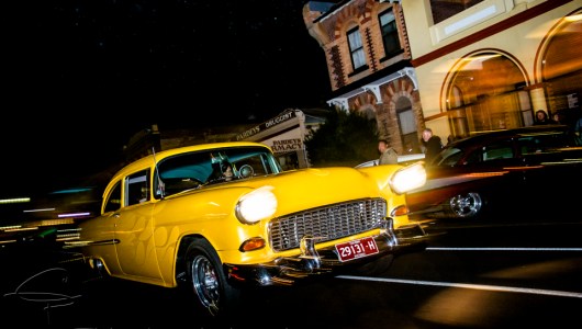 yellow cars, 1955 chevy