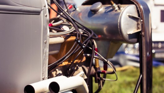 zoomie pipes, drag racing hot rods