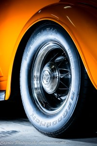 original wire wheels widened for that cool hot rod stance