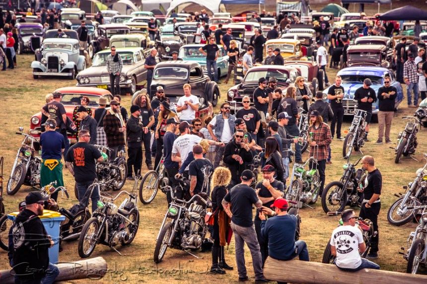 The inspiration for The Boogaloo Invitational came from car shows like The Lonestar Round Up Rod & Kustom festival 